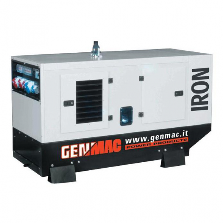 Дизельный генератор 24 кВт GENMAC Iron G30DSM + ATS